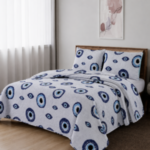 CUBRECAMA ENGUATADA  KING 3 PIEZAS-MAGNOLIA HOME