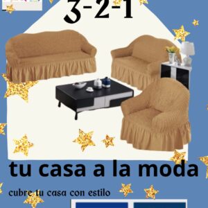 cobertor 3-2-1 Tela burbuja Beige