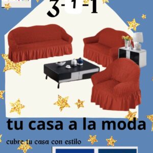 Cobertor 3-1-1 tela burbuja Ladrillo