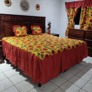 JUEGO DE SABANAS 6 PIEZAS QUEEN
